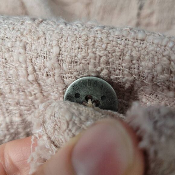 Dolce & Gabbana Light Pink Tweed Blazer Jacket Sz 42 US 6 Classic Elegant Luxury - Picture 8 of 11